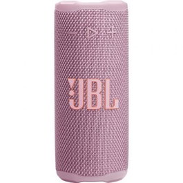 JBL Grip Altavoz Bluetooth Portátil 16W IP68 Resistente al Agua y Polvo, Luz Ambiental, 14 Horas de Batería, Rosa - JBLGRIPPIK